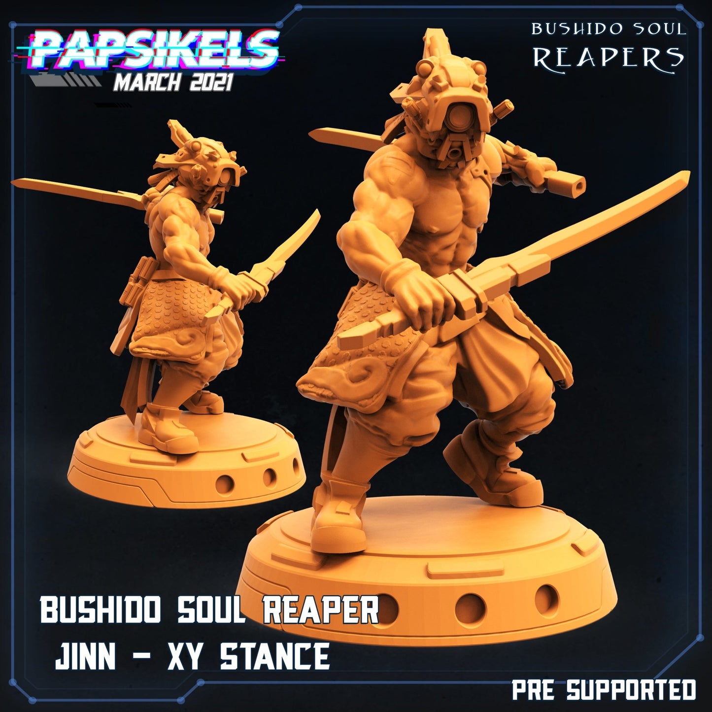 Reaper Jinn, buy 3d Printed Resin Miniatures - Ravenous Miniatures