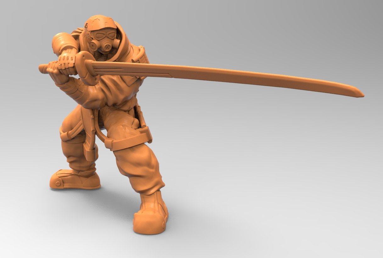 Reaper Jintachi,buy 3d Printed Resin Miniatures - Ravenous Miniatures