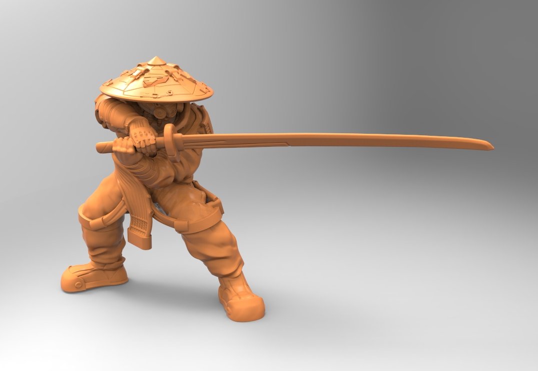 Reaper Jintachi,buy 3d Printed Resin Miniatures - Ravenous Miniatures