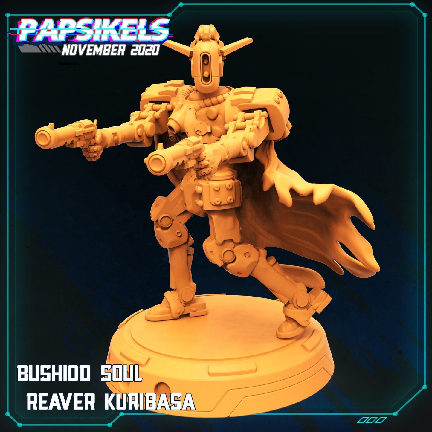 Reaver Kuribasa, buy 3d Printed Resin Miniatures - Ravenous Miniatures