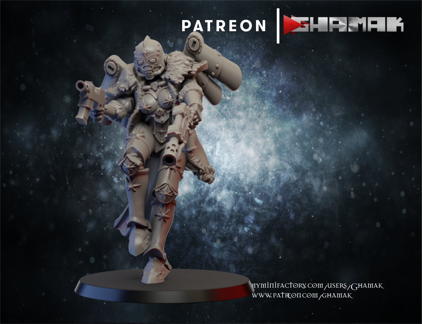 Red sister screamers, Resin miniatures 11:56 (28mm / 32mm) scale - Ravenous Miniatures