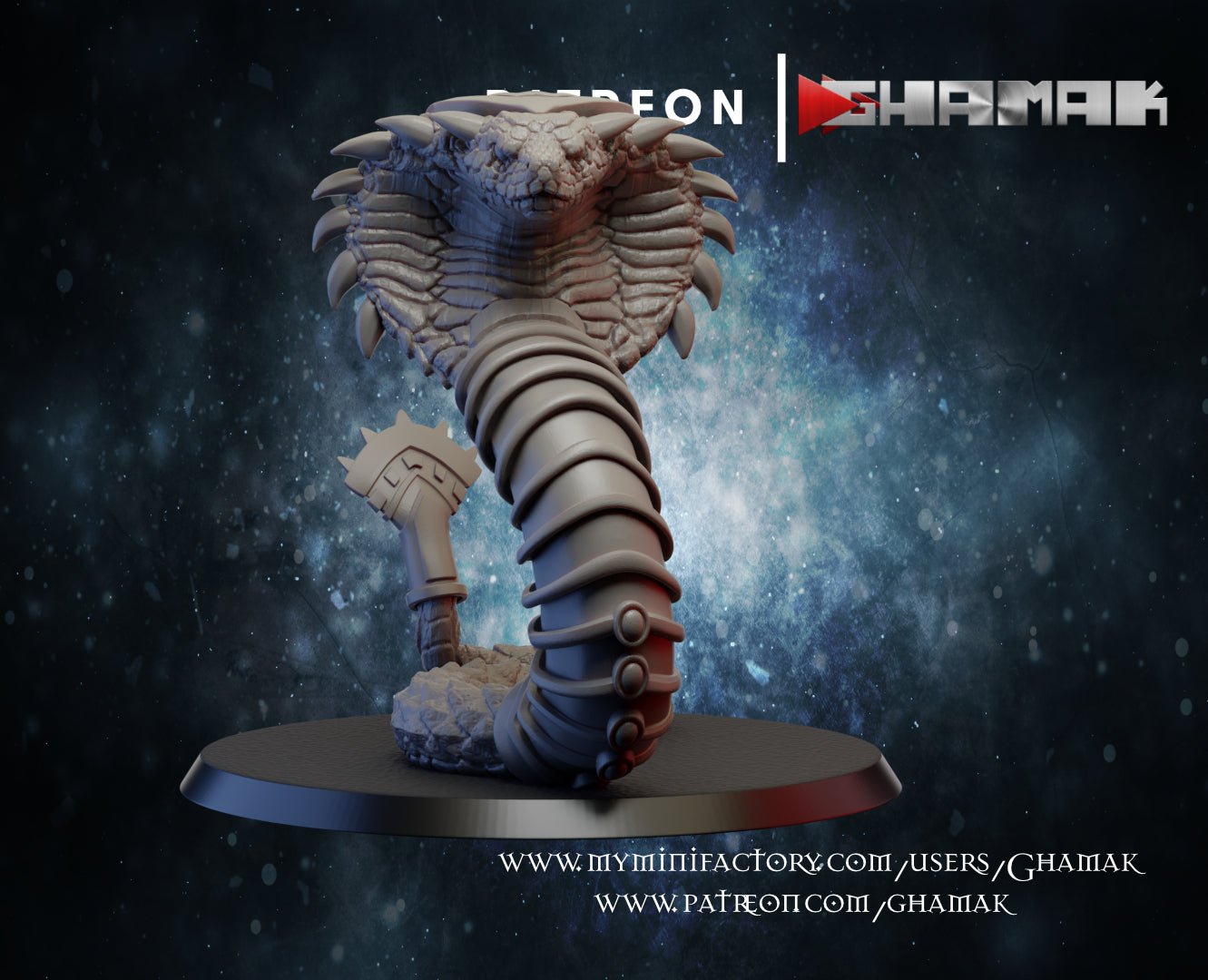 Royal Cobras, Resin miniatures 11:56 (28mm / 32mm) scale - Ravenous Miniatures