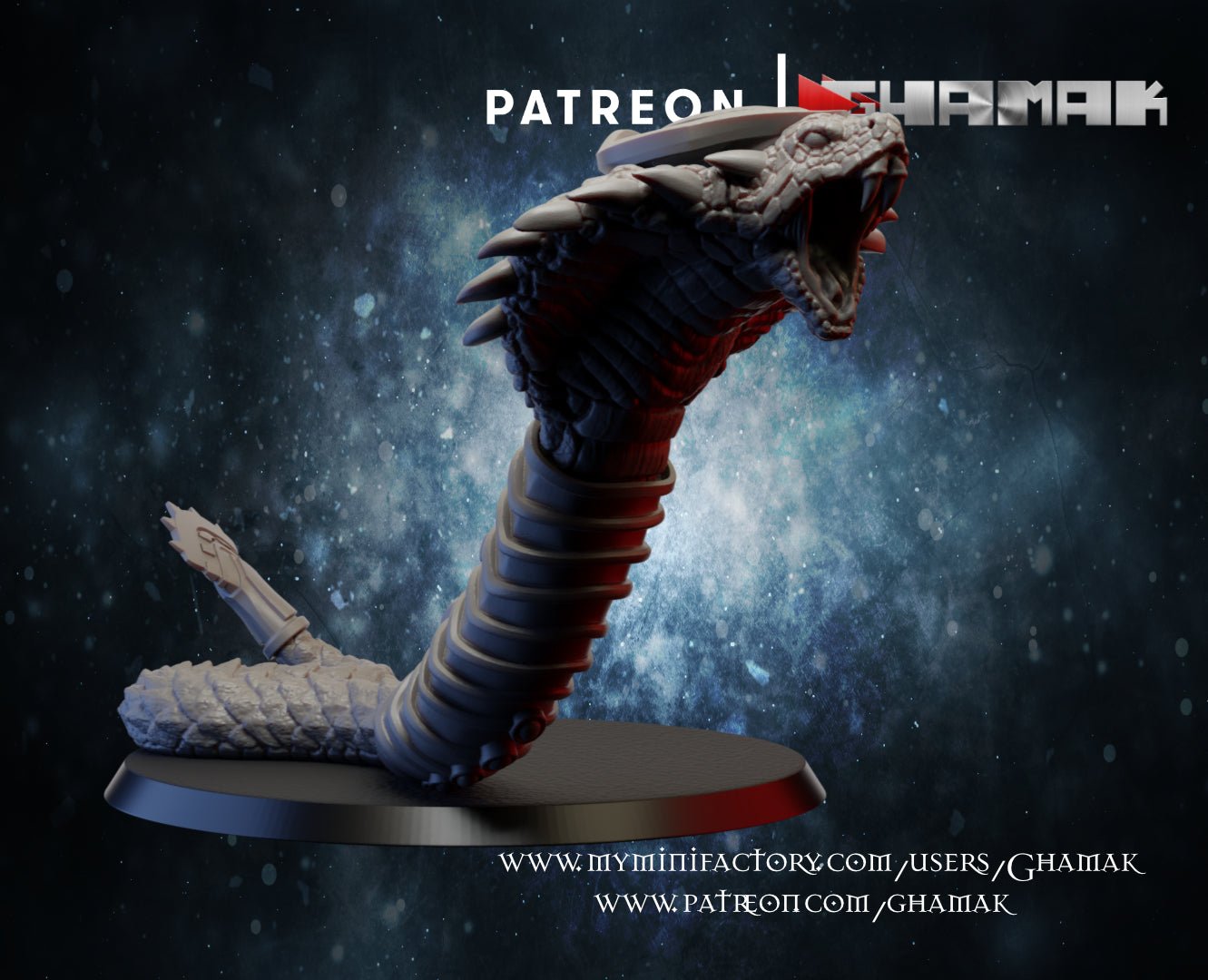 Royal Cobras, Resin miniatures 11:56 (28mm / 32mm) scale - Ravenous Miniatures