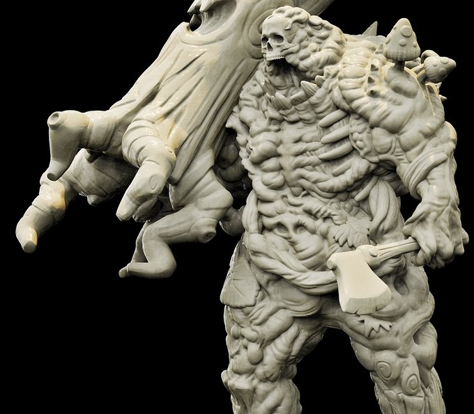 Serrath, Resin miniatures 11:56 (28mm / 34mm) scale - Ravenous Miniatures