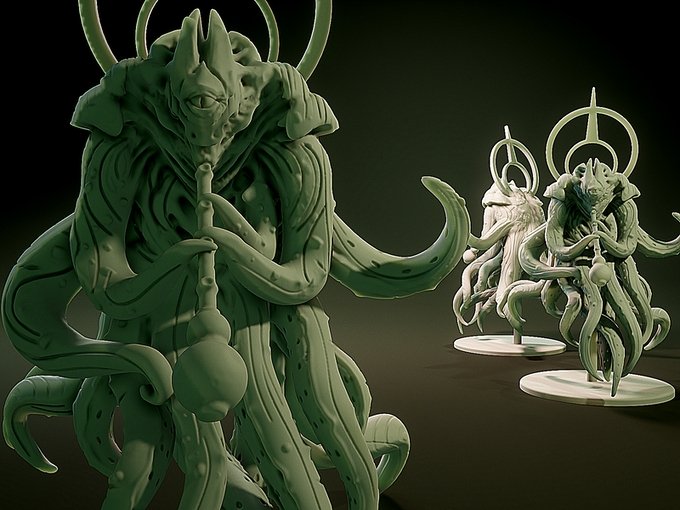 Servitor, Resin miniatures 11:56 (28mm / 34mm) scale - Ravenous Miniatures