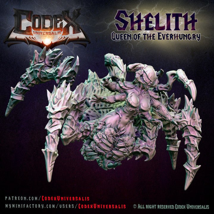 Shelith, Resin miniatures 11:56 (28mm / 32mm) scale - Ravenous Miniatures