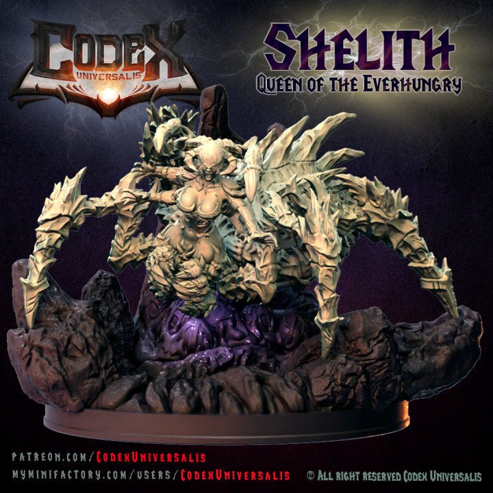 Shelith, Resin miniatures 11:56 (28mm / 32mm) scale - Ravenous Miniatures