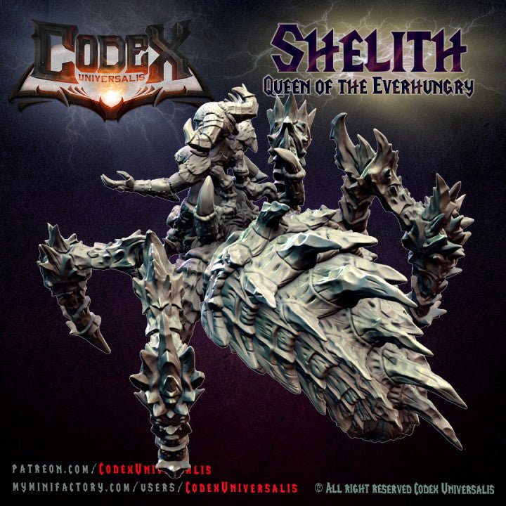Shelith, Resin miniatures 11:56 (28mm / 32mm) scale - Ravenous Miniatures