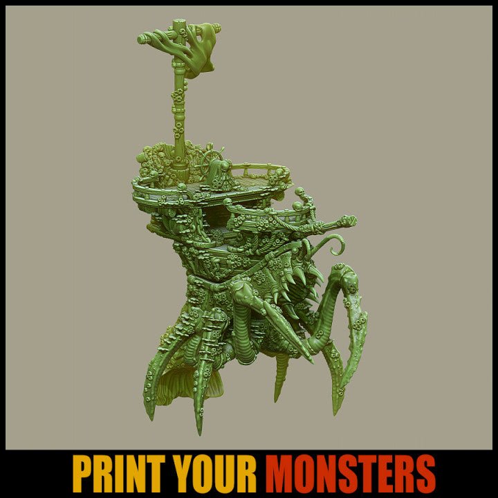 Shrimp Pirate ship - Ravenous Miniatures