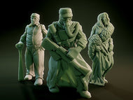Soldiers, Resin miniatures 11:56 (28mm / 34mm) scale - Ravenous Miniatures