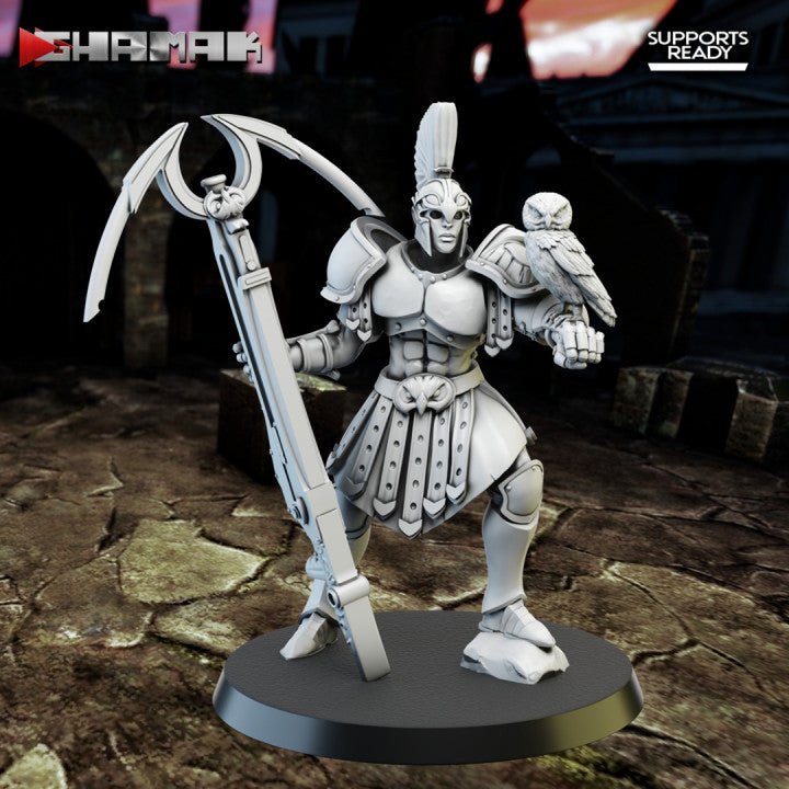 Spartan caste Heavey crossbow unit, Resin miniatures 11:56 (28mm / 32mm) scale - Ravenous Miniatures