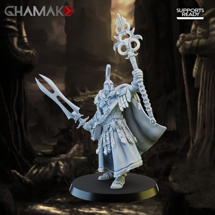 Spartan caste Invokers, Resin miniatures 11:56 (28mm / 32mm) scale - Ravenous Miniatures