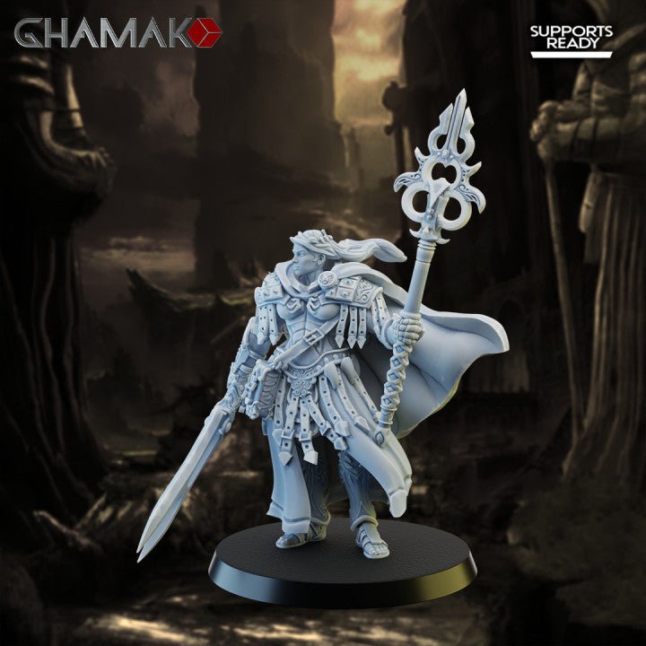 Spartan caste Invokers V2, Resin miniatures 11:56 (28mm / 32mm) scale - Ravenous Miniatures