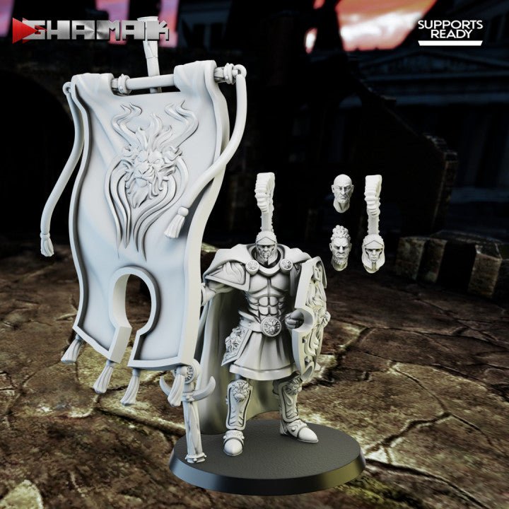 Spartan caste Spear unit, Resin miniatures 11:56 (28mm / 32mm) scale - Ravenous Miniatures