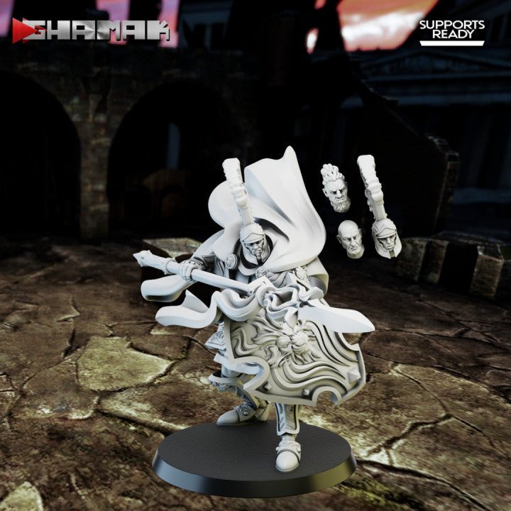 Spartan caste Spear unit, Resin miniatures 11:56 (28mm / 32mm) scale - Ravenous Miniatures
