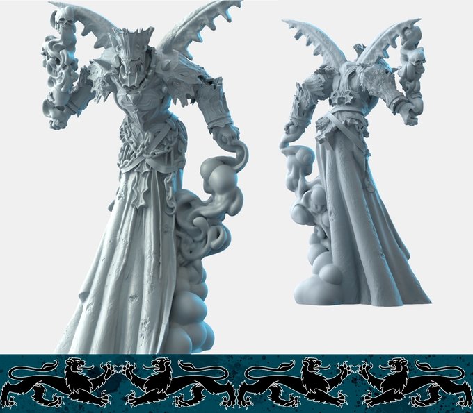 Specter, Resin miniatures 11:56 (28mm / 32mm) scale - Ravenous Miniatures