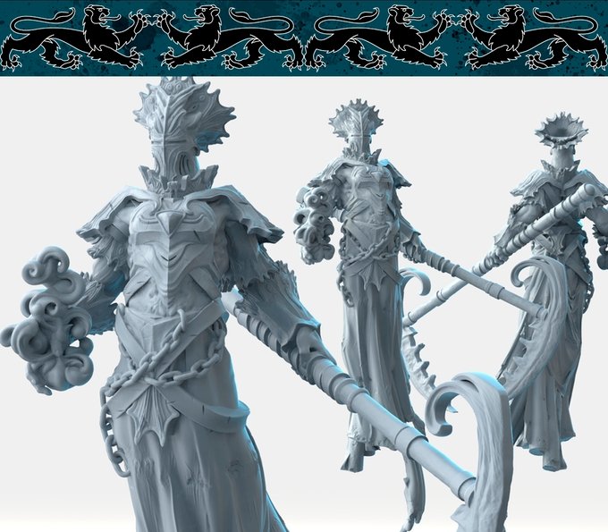 Specter, Resin miniatures 11:56 (28mm / 32mm) scale - Ravenous Miniatures