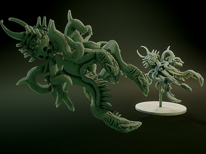 Star Vampire, Resin miniatures 11:56 (28mm / 34mm) scale - Ravenous Miniatures