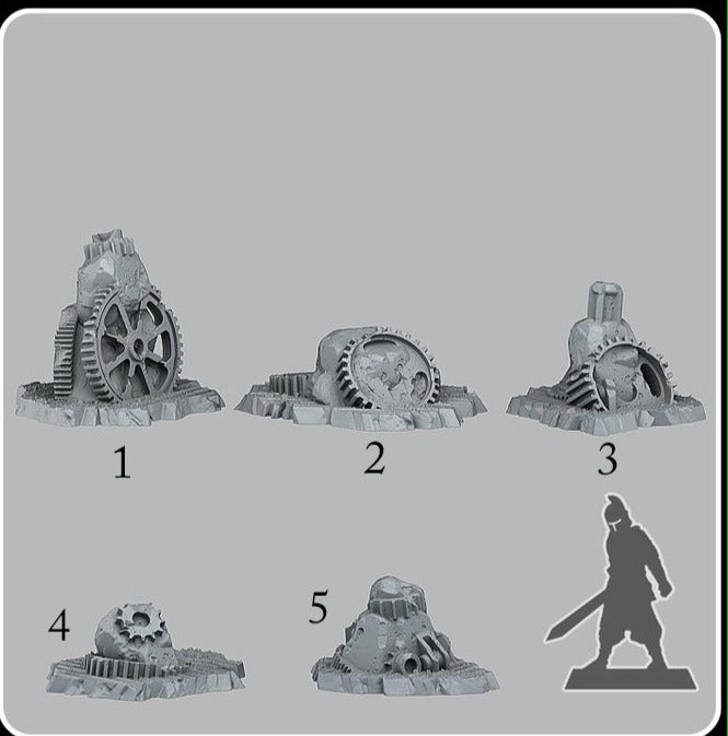 Steampunk stones - Ravenous Miniatures