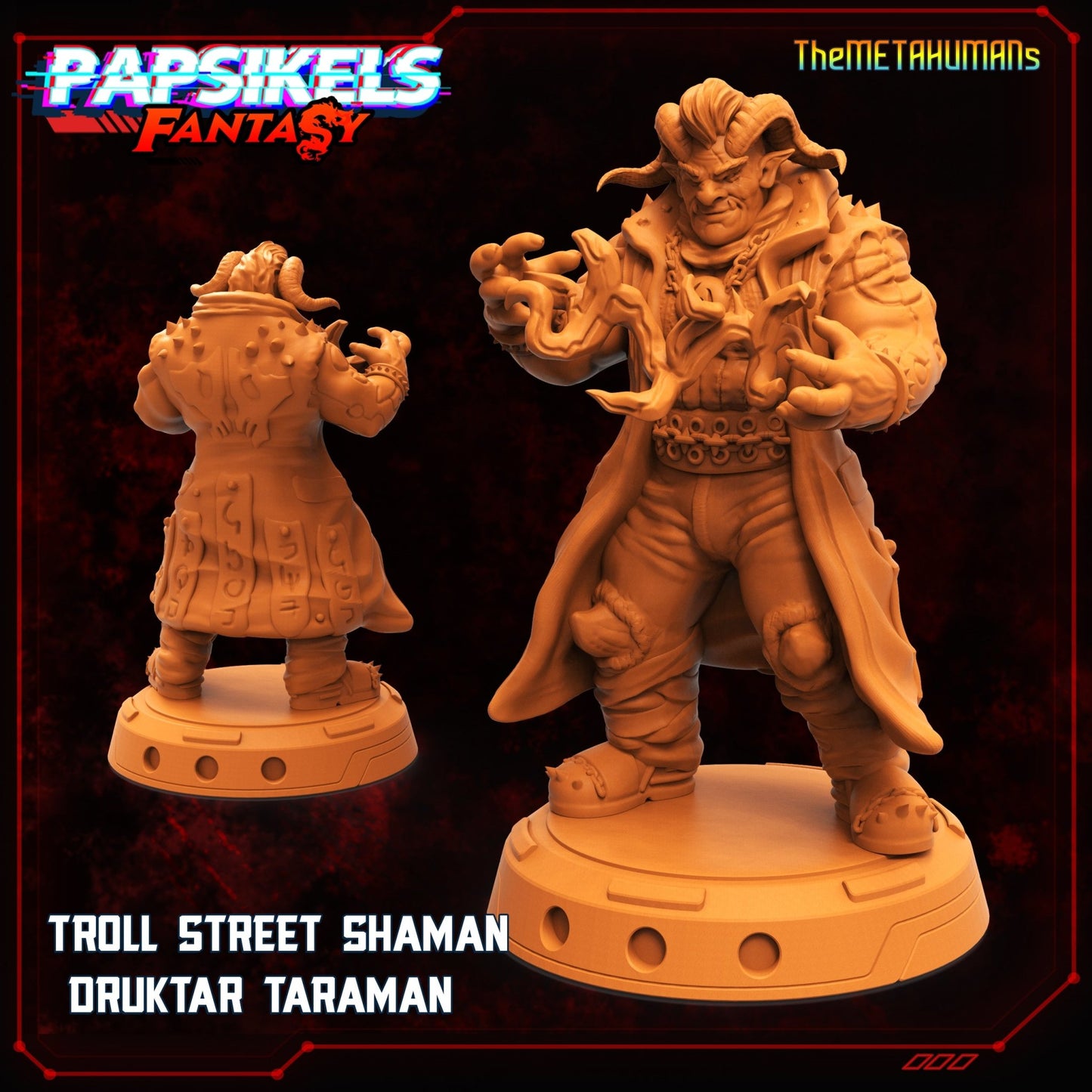 Street Trolls, 3d Printed Resin Miniatures - Ravenous Miniatures