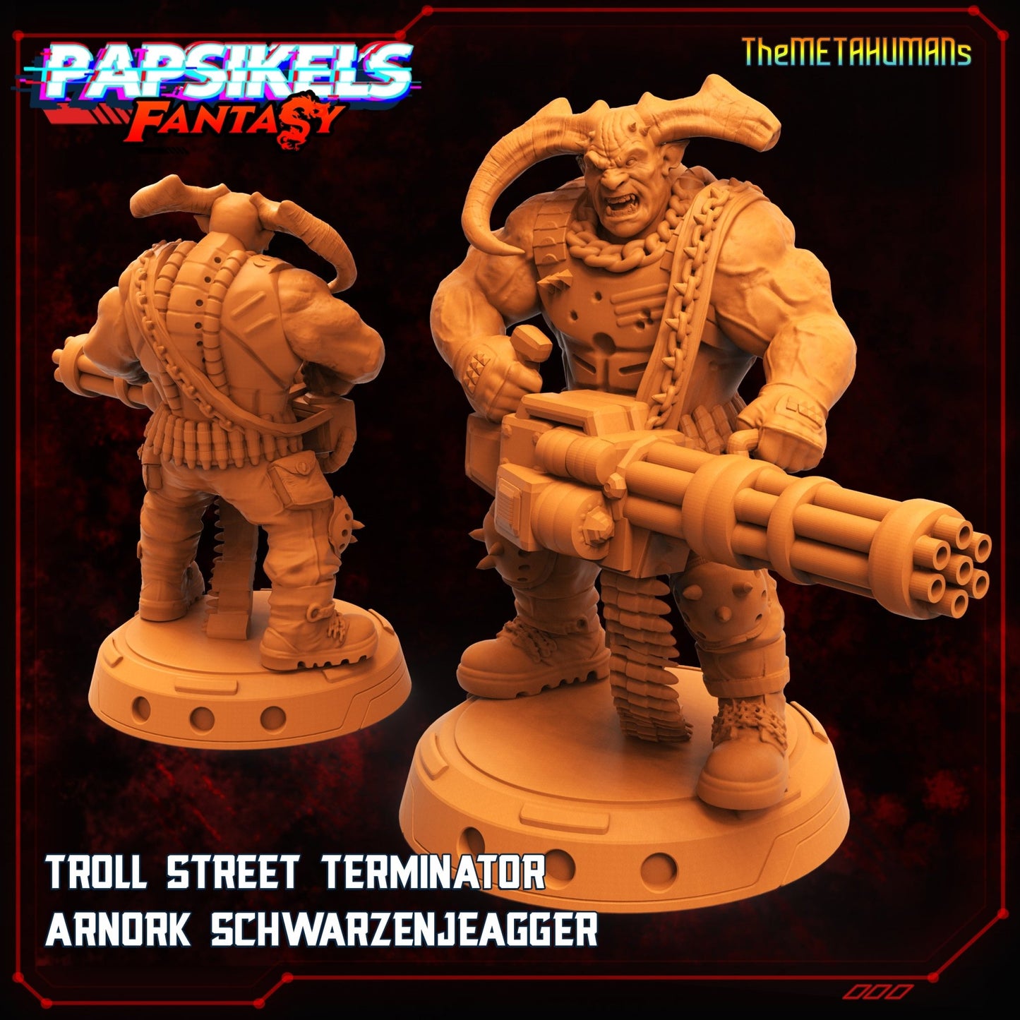 Street Trolls, 3d Printed Resin Miniatures - Ravenous Miniatures