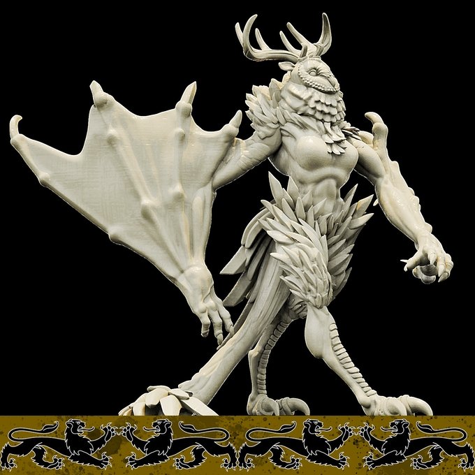Thalassa, Resin miniatures 11:56 (28mm / 34mm) scale - Ravenous Miniatures