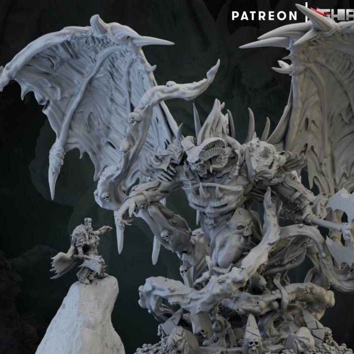 The Chosen Diorama, Resin miniatures 11:56 (28mm / 32mm) scale - Ravenous Miniatures