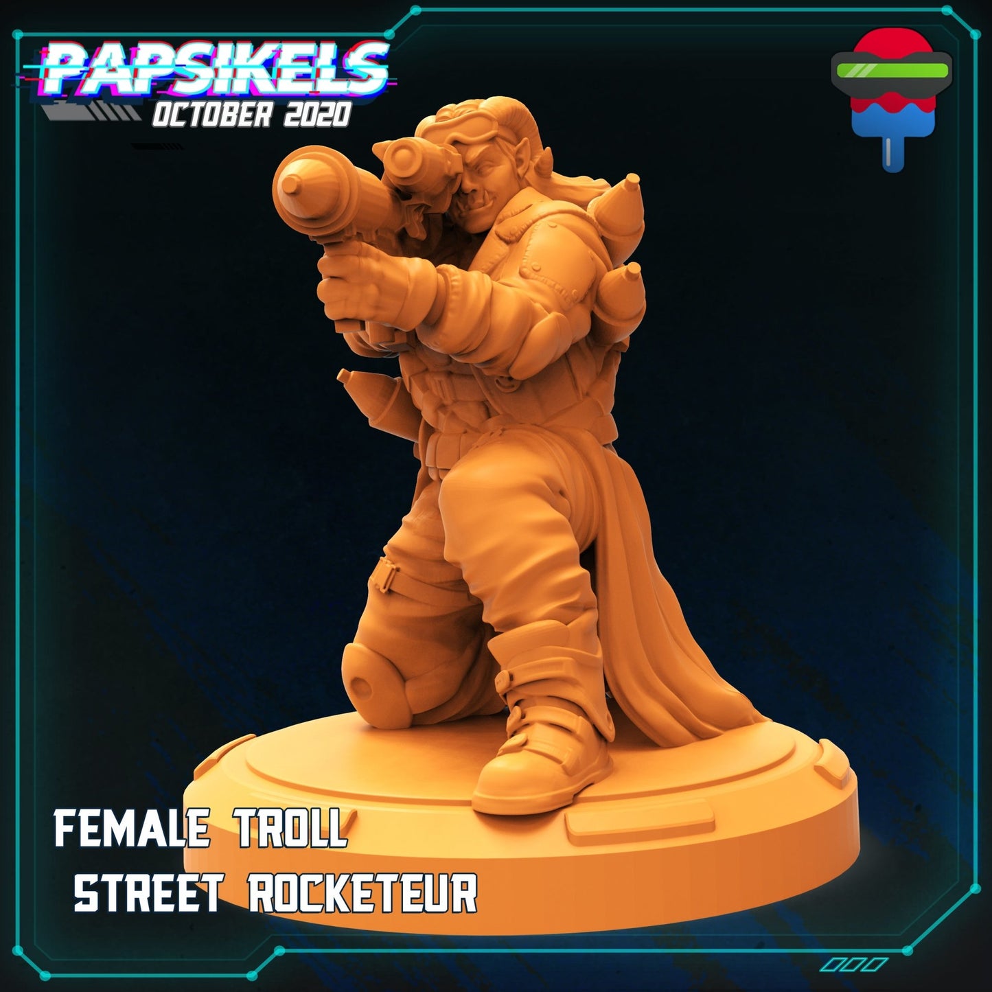 Troll Street Raiders, 3d Printed Resin Miniatures - Ravenous Miniatures