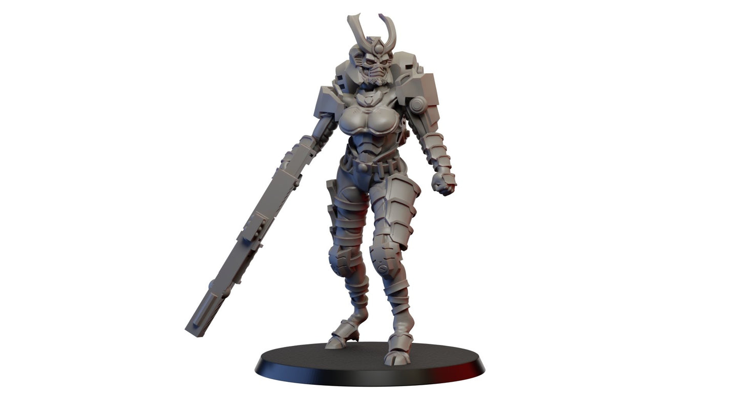 Troopers, Resin miniatures 11:56 (28mm / 32mm) scale - Ravenous Miniatures