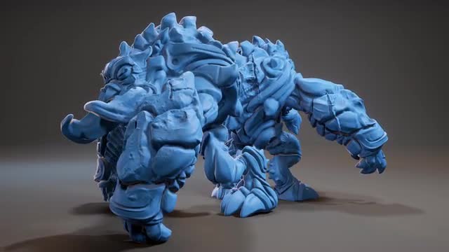 UmberHulk Zombie, Resin miniatures 11:56 (28mm / 34mm) scale - Ravenous Miniatures