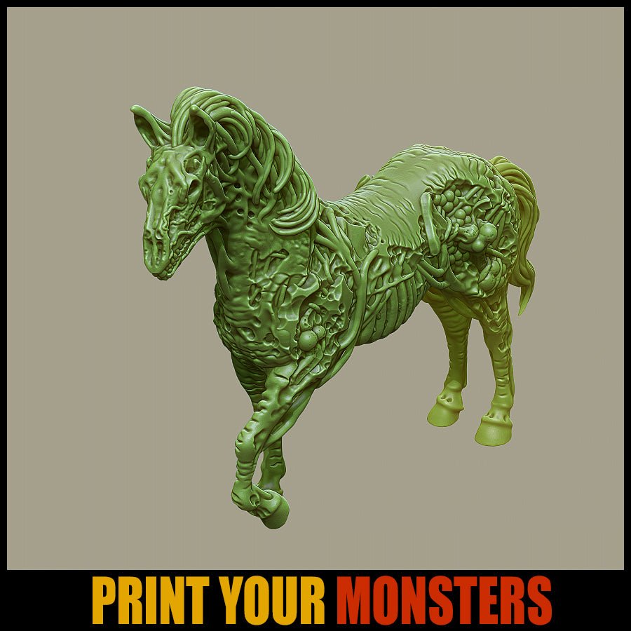 Undead Horse - Ravenous Miniatures