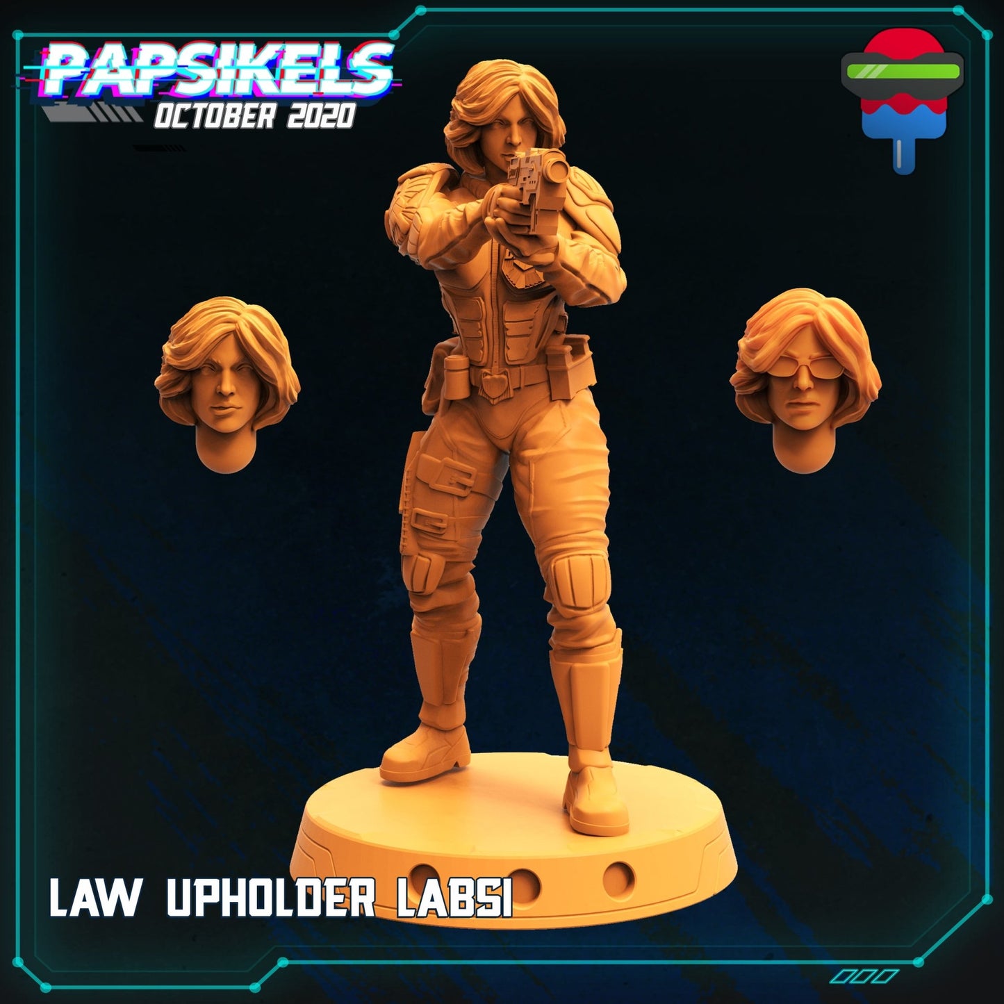 Upholder Labsi, 3d Printed Resin Miniatures - Ravenous Miniatures
