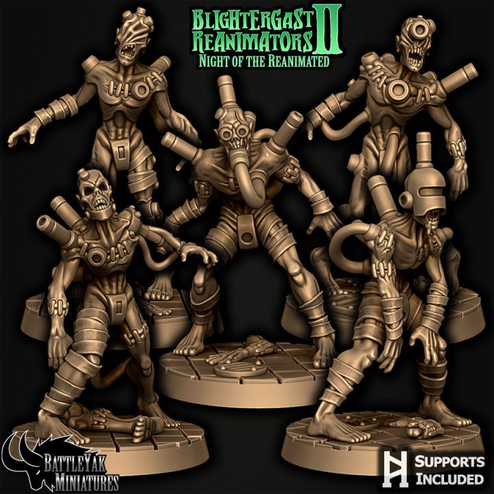 Warghast Dredgeborn, Resin miniatures 11:56 (28mm / 34mm) scale - Ravenous Miniatures