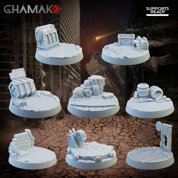 Wildwest Ork 40mm Base, Resin miniatures 11:56 (28mm / 32mm) scale - Ravenous Miniatures