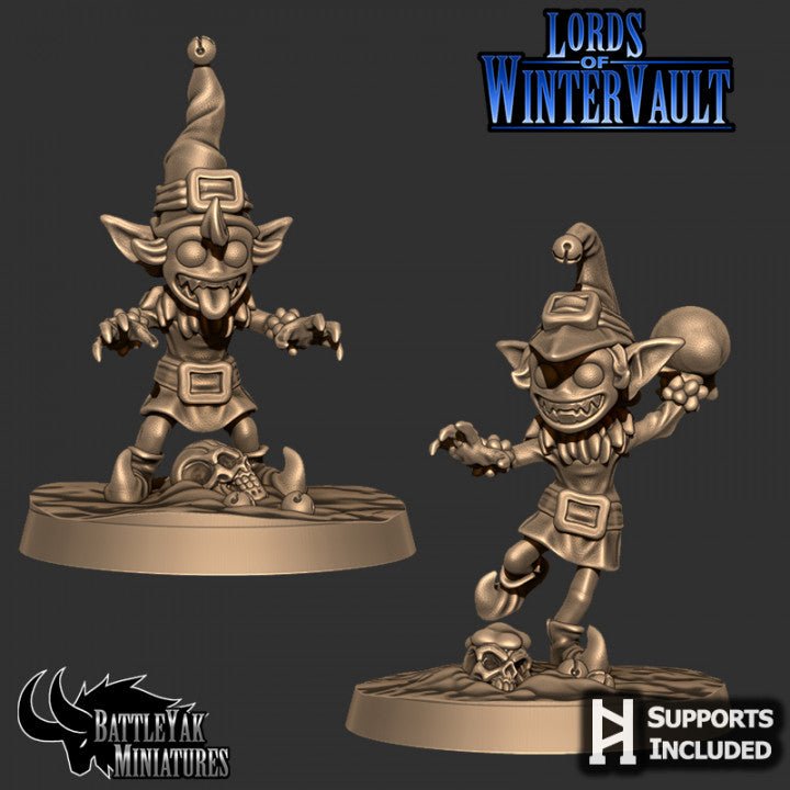 Wintervault Helpers, Resin miniatures 11:56 (28mm / 34mm) scale - Ravenous Miniatures