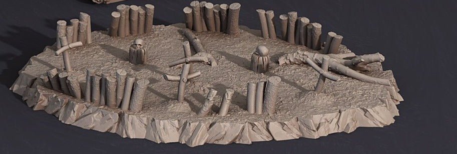 Witches hut, Resin Miniatures by Printyourmonster - Ravenous Miniatures