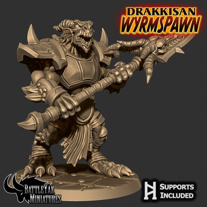 Wyrmidon, Resin miniatures 11:56 (28mm / 34mm) scale - Ravenous Miniatures