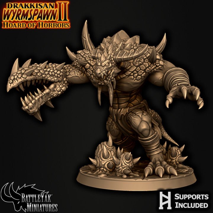 wyrmwracked-atrocity, Resin miniatures - Ravenous Miniatures