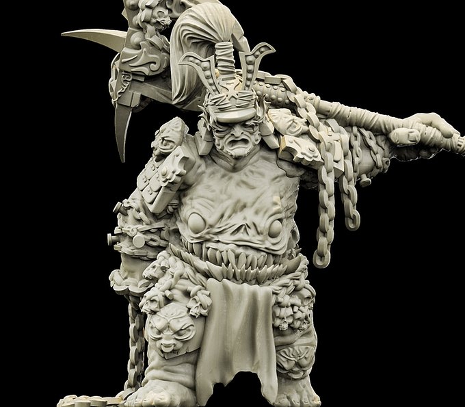 XingTiang, Resin miniatures 11:56 (28mm / 34mm) scale - Ravenous Miniatures