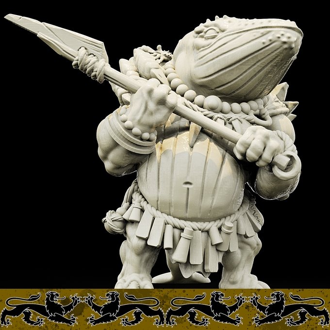Xjemi, Resin miniatures 11:56 (28mm / 34mm) scale - Ravenous Miniatures
