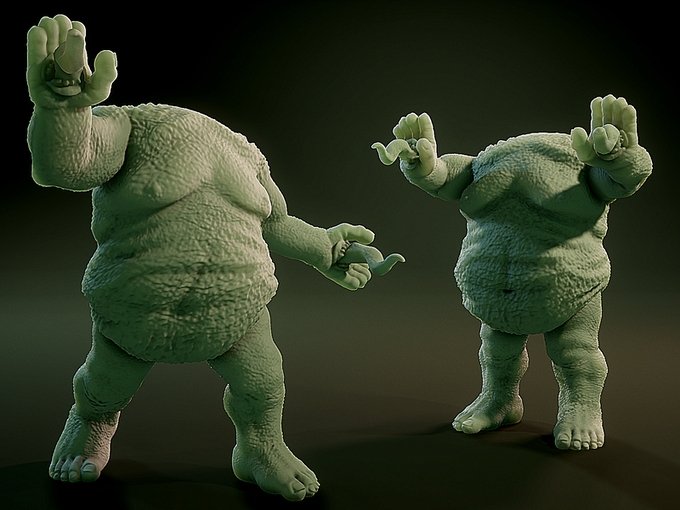 Ygolonacs Resin miniatures 11:56 (28mm / 34mm) scale - Ravenous Miniatures