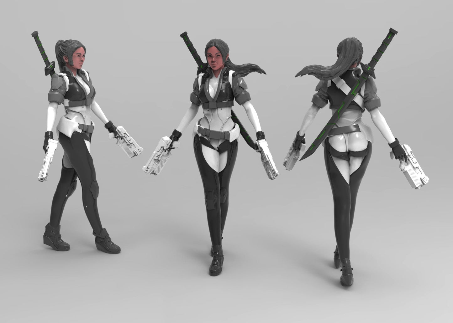 Zarah Kusangi, 3d Printed Resin Miniatures - Ravenous Miniatures