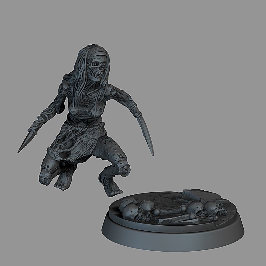 Zombie Blade Arms - Ravenous Miniatures