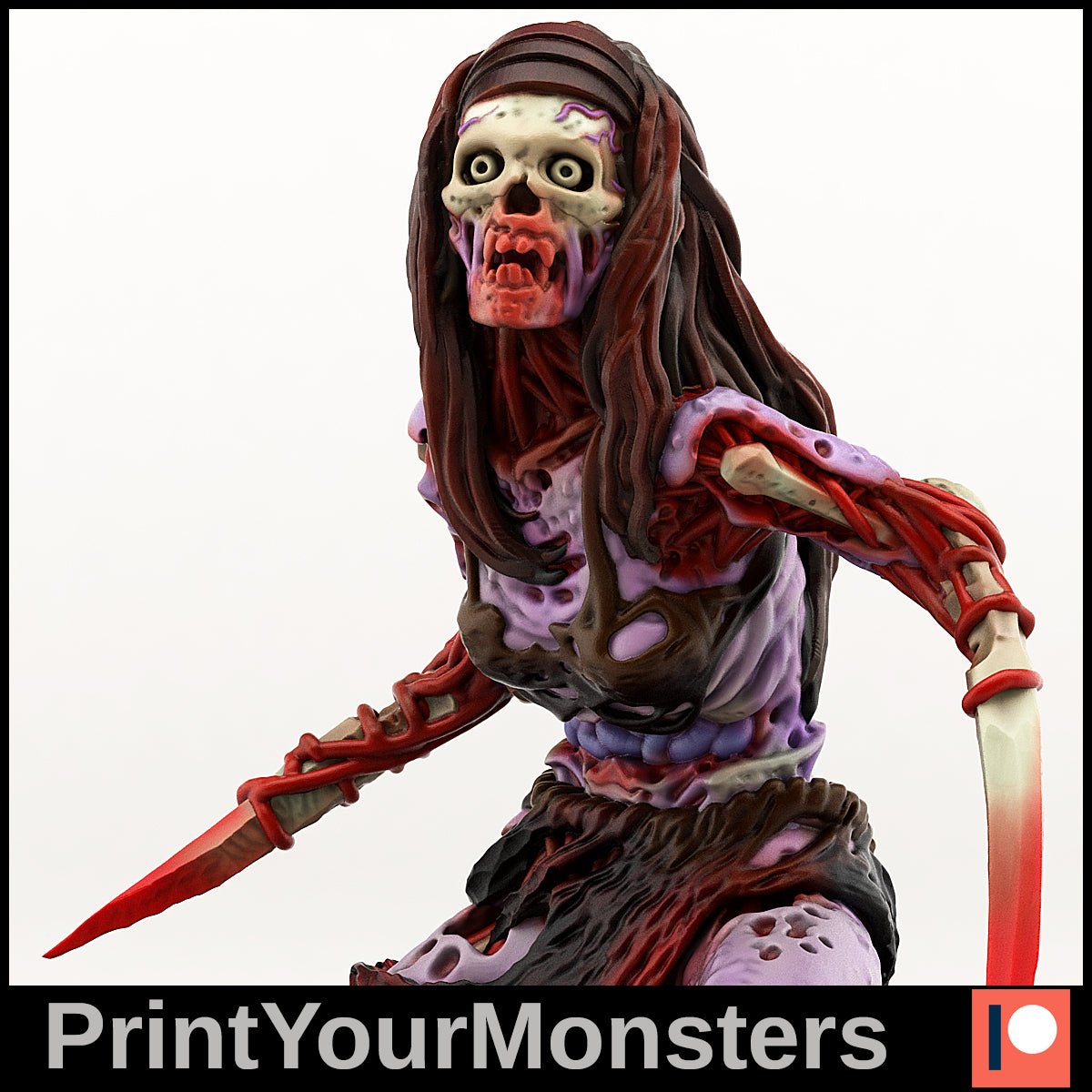 Zombie Blade Arms - Ravenous Miniatures