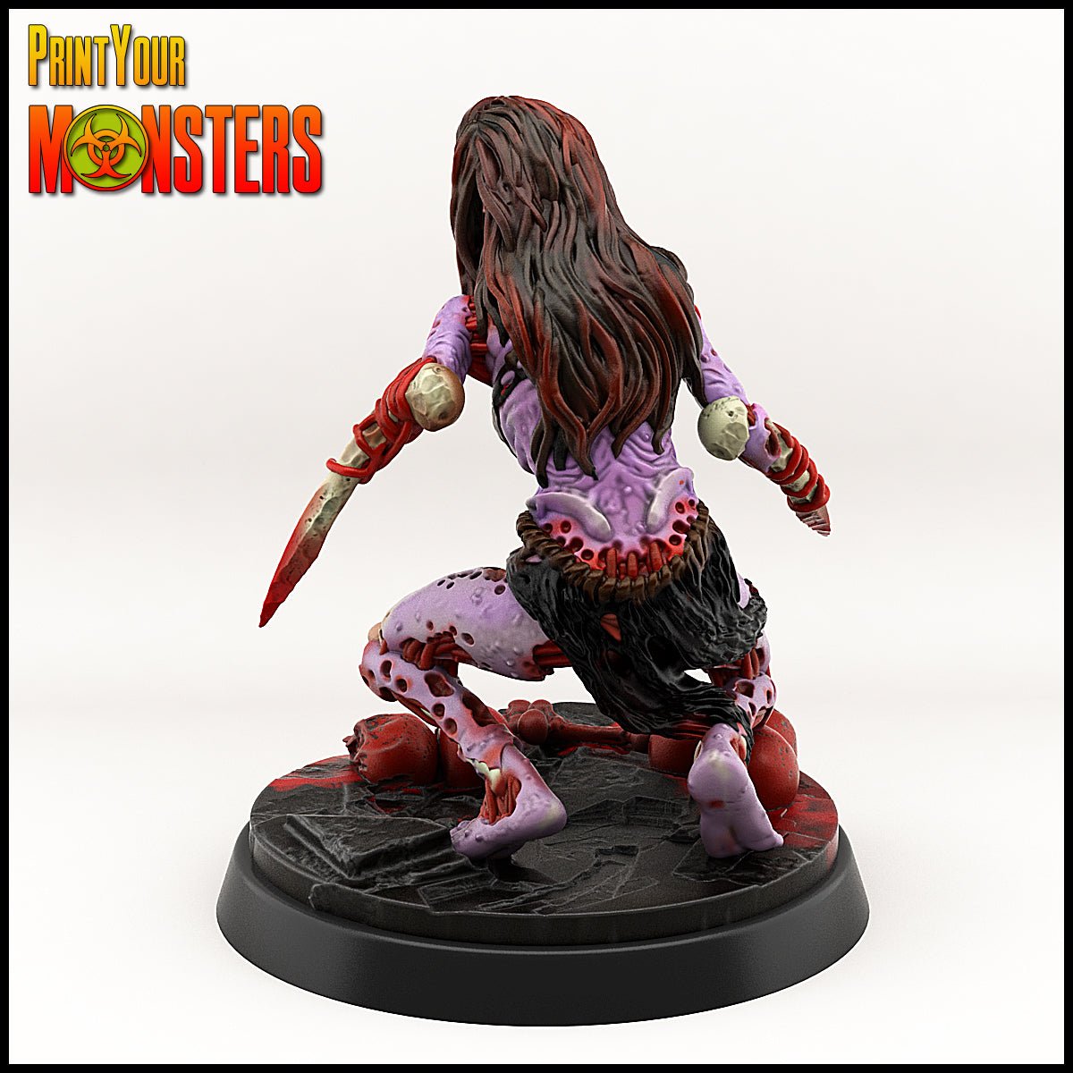 Zombie Blade Arms - Ravenous Miniatures