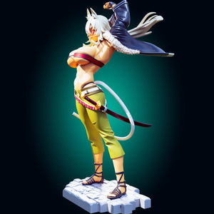 Warrior Catgirl Resin Miniature