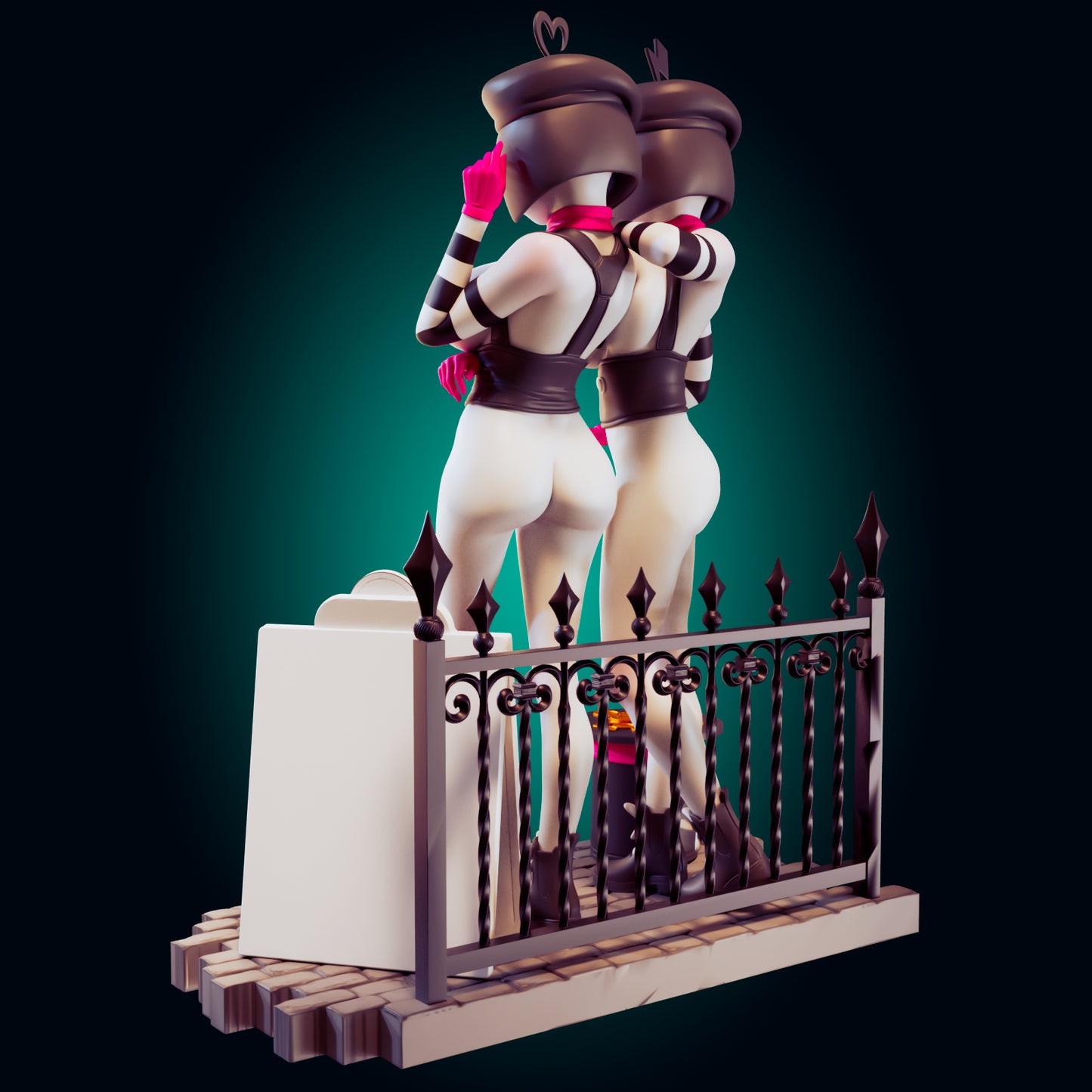 NSFW BonBon and ChuChu Resin Miniature