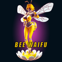 Cargar imagen en el visor de la galería, Bee Waifu Resin Miniature - Ravenous Miniatures
