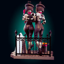 Lade das Bild in den Galerie-Viewer, BonBon and ChuChu Resin Miniature - Ravenous Miniatures
