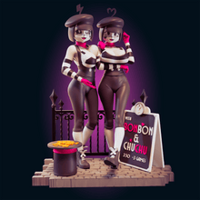 Load image into Gallery viewer, BonBon and ChuChu Resin Miniature - Ravenous Miniatures
